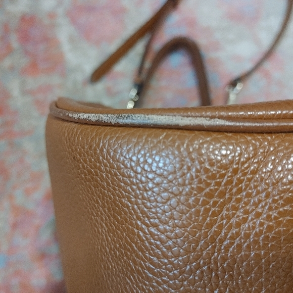 Coach Brown Leather Shoulder Bag - Picture 3 of 3